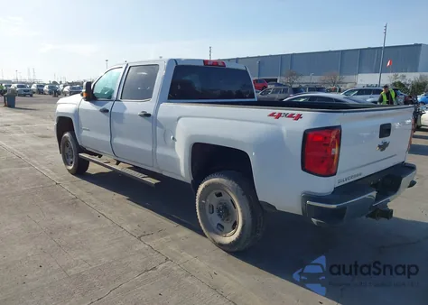 2018 Chevrolet Silverado 2500Hd Wt из США, поврежденный, VIN 1GC1KUEG0JF116583